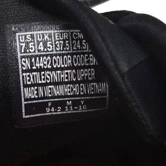 Skechers Go Step Lite Goga Max  Walking Shoe Athletic Black Size 7.5 - Picture 12 of 12